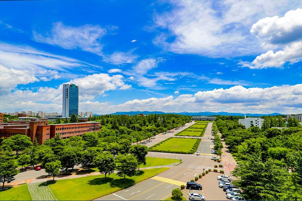 Toàn cảnh trường Đại học Yeungnam