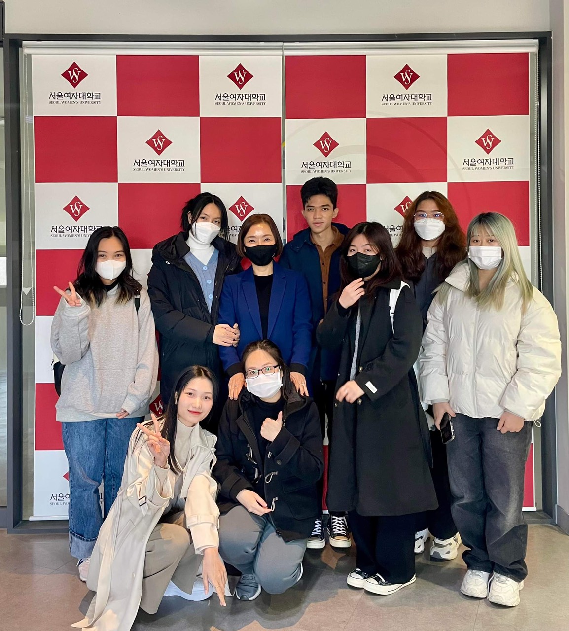 Học sinh của JPSC tại Đại học nữ Seoul