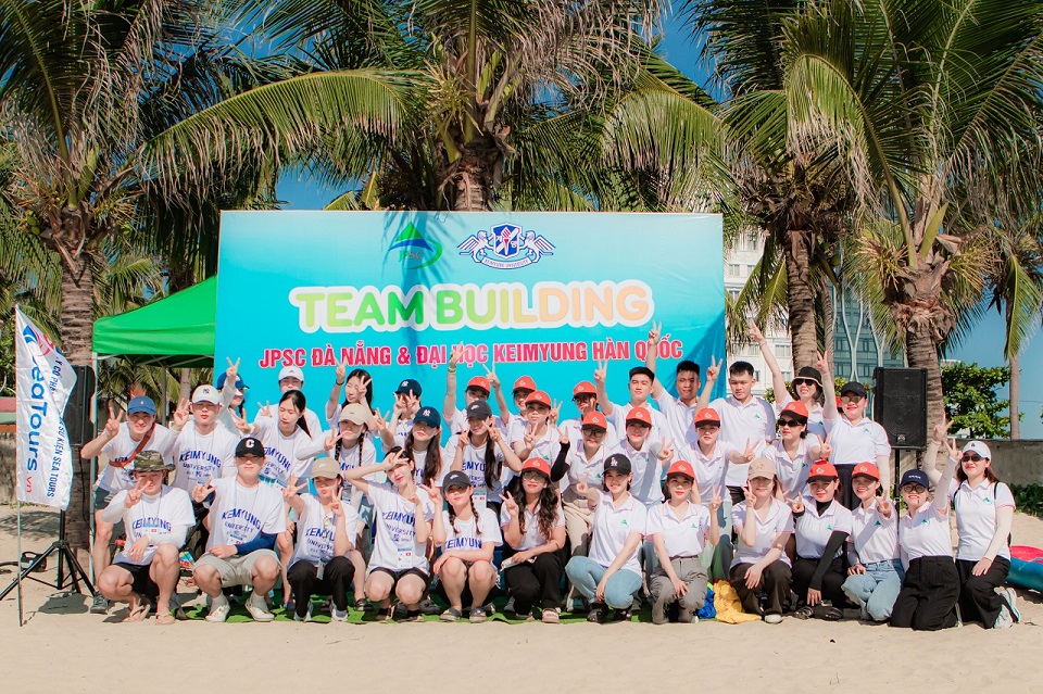 JPSC DA NANG TEAM BUILDING WITH KEIMYUNG UNIVERSITY IN SUMMER