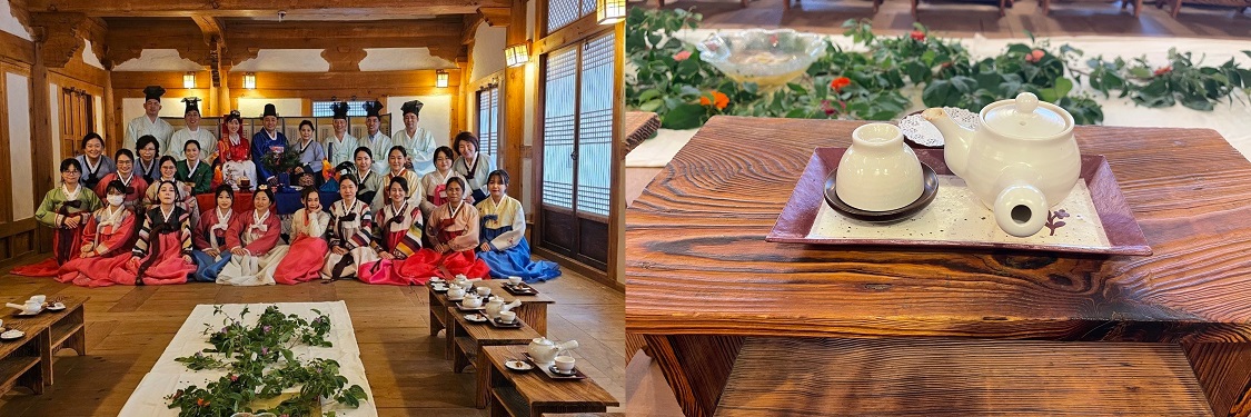 Lớp học Hanbok - Trà đạo tại chương trình trại hè của trường đại học Keimyung (Nguồn ảnh: Du học Hàn Đà Nẵng JPSC) Lớp học Hanbok - Trà đạo tại chương trình trại hè của trường đại học Keimyung (Nguồn ảnh: Du học Hàn Đà Nẵng JPSC)