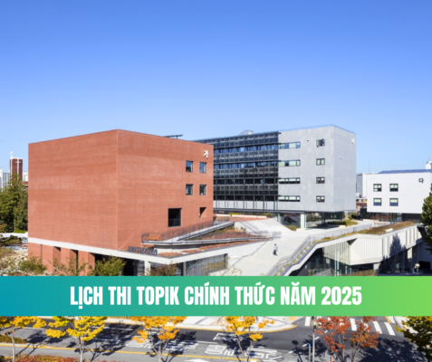 Lịch thi TOPIK 2025