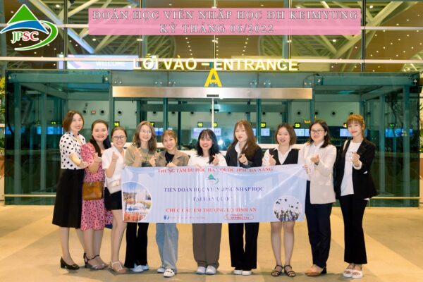 Tiễn đoàn nhập học tại trường Đại học Keimyung 6/2023