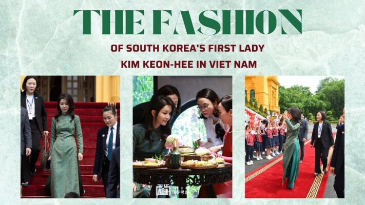 The fashion of South Korea's first lady Kim Keon-hee IN VIET NAM