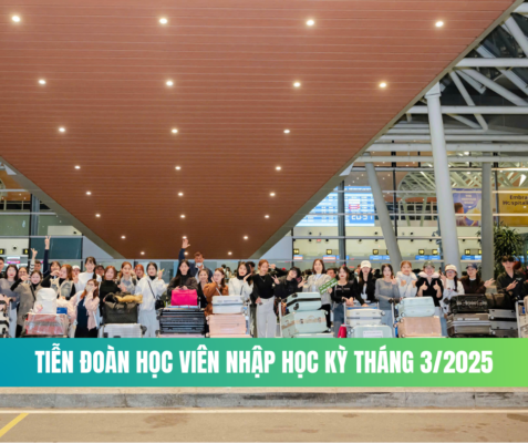 Tiễn đoàn học viên nhập học kỳ 3/2025